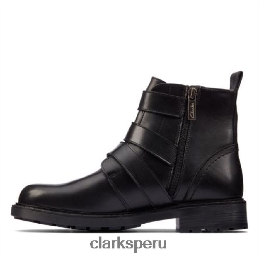 orinoco2 stud clarks cuero negro unisexo Clarks 40N4LX4215 cuero negro