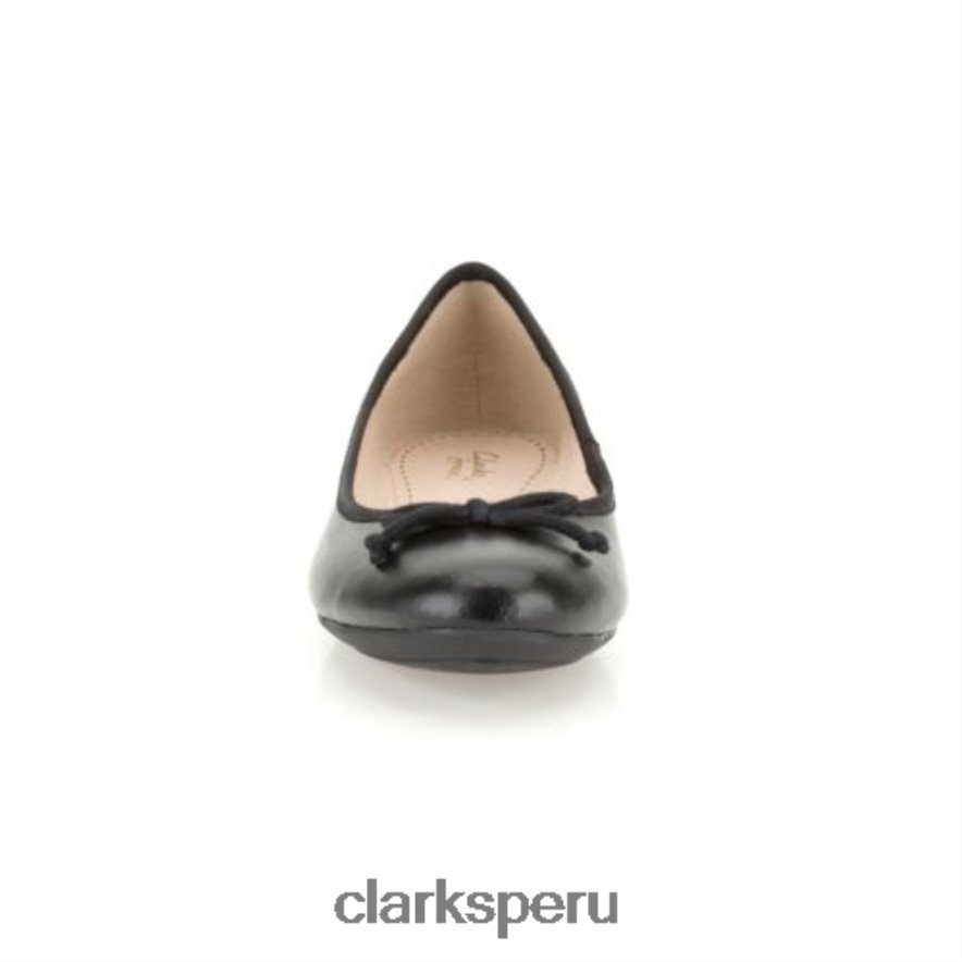 paseo en carrusel clarks de cuero negro unisexo Clarks 40N4LX4083 cuero negro
