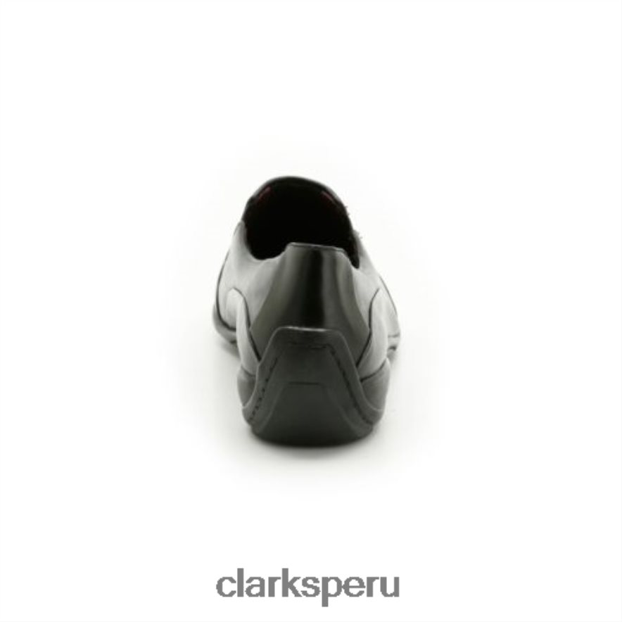 pastel de café clarks cuero negro unisexo Clarks 40N4LX4077 cuero negro
