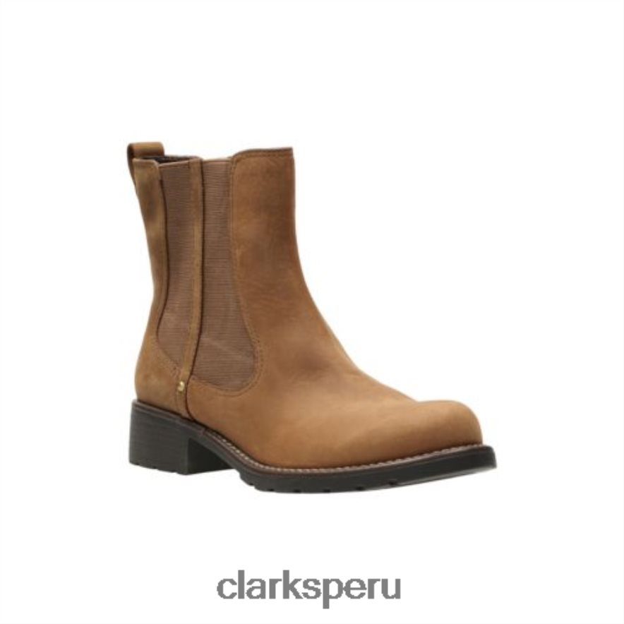 tabaco marrón orinoco club clarks unisexo Clarks 40N4LX4260 rapé marrón