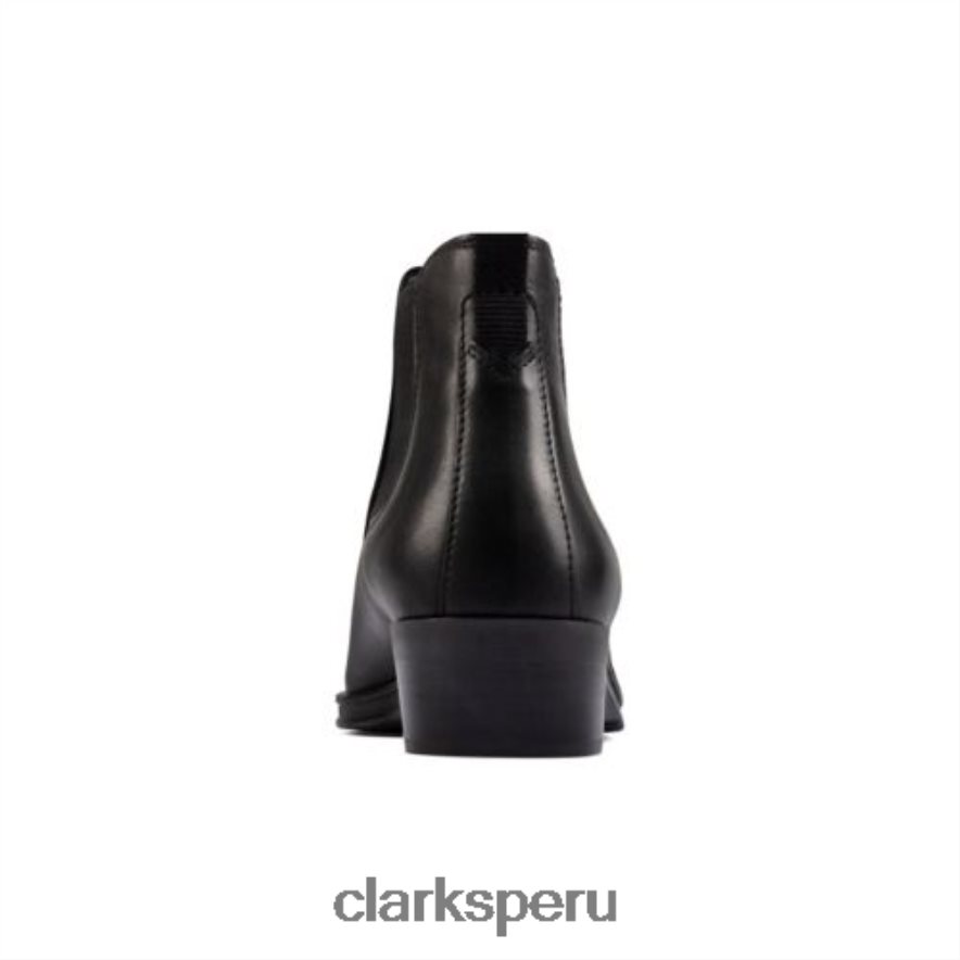 top clarks alcina de cuero negro unisexo Clarks 40N4LX4120 cuero negro