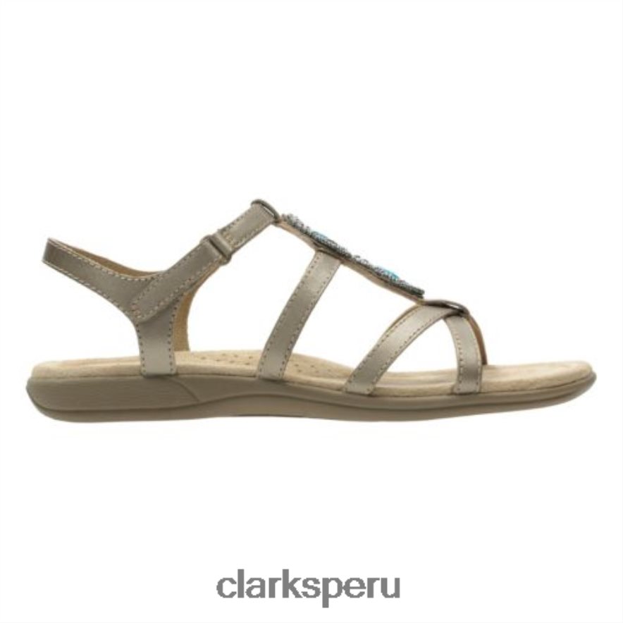 uraster daisy clarks peltre cuero unisexo Clarks 40N4LX4287 cuero peltre