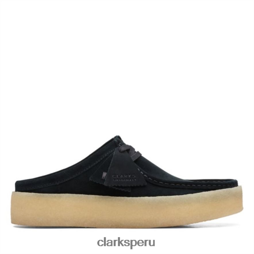 wallabee cup lo ante negro clarks ante negro unisexo Clarks 40N4LX6079 ante negro