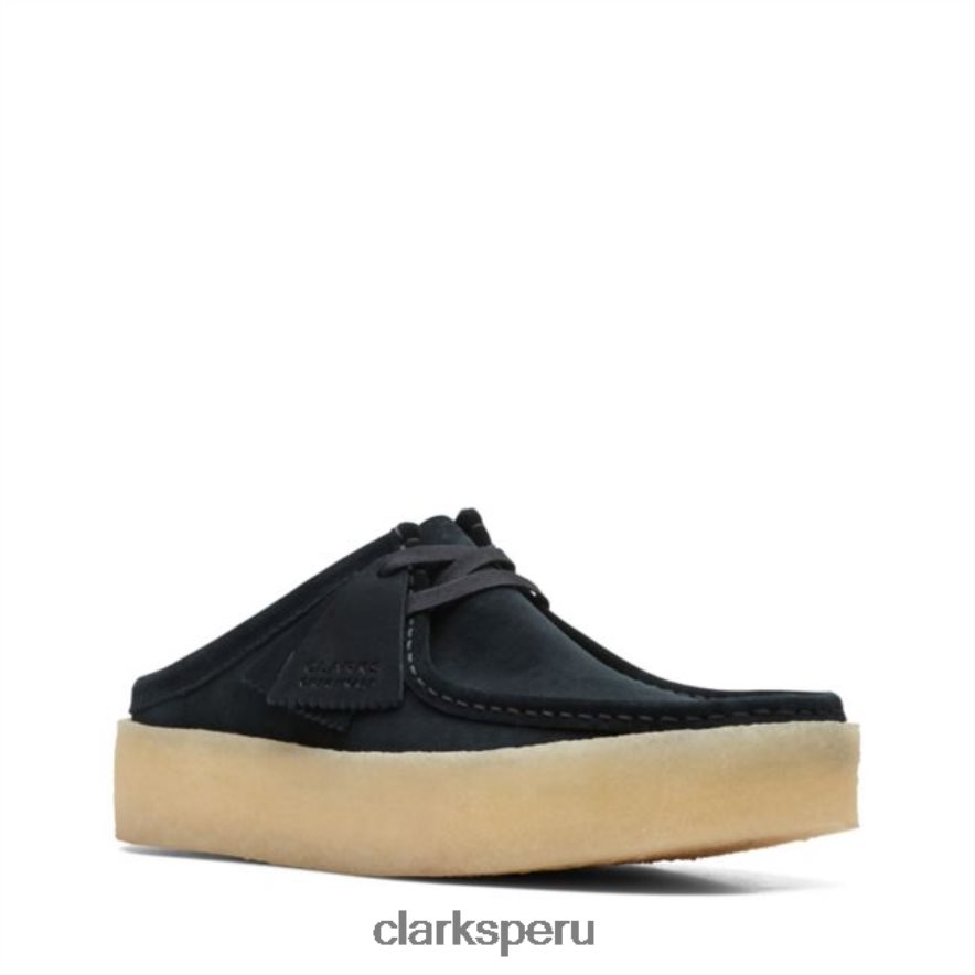 wallabee cup lo ante negro clarks ante negro unisexo Clarks 40N4LX6079 ante negro