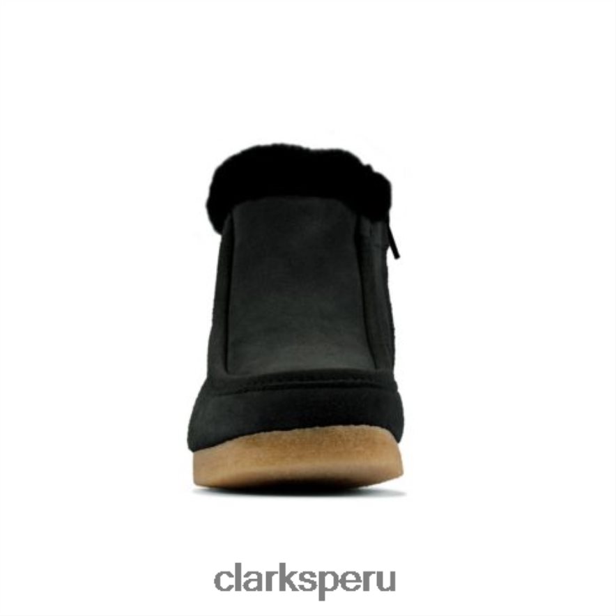 wallabee frost clarks negro sde unisexo Clarks 40N4LX4165 negro