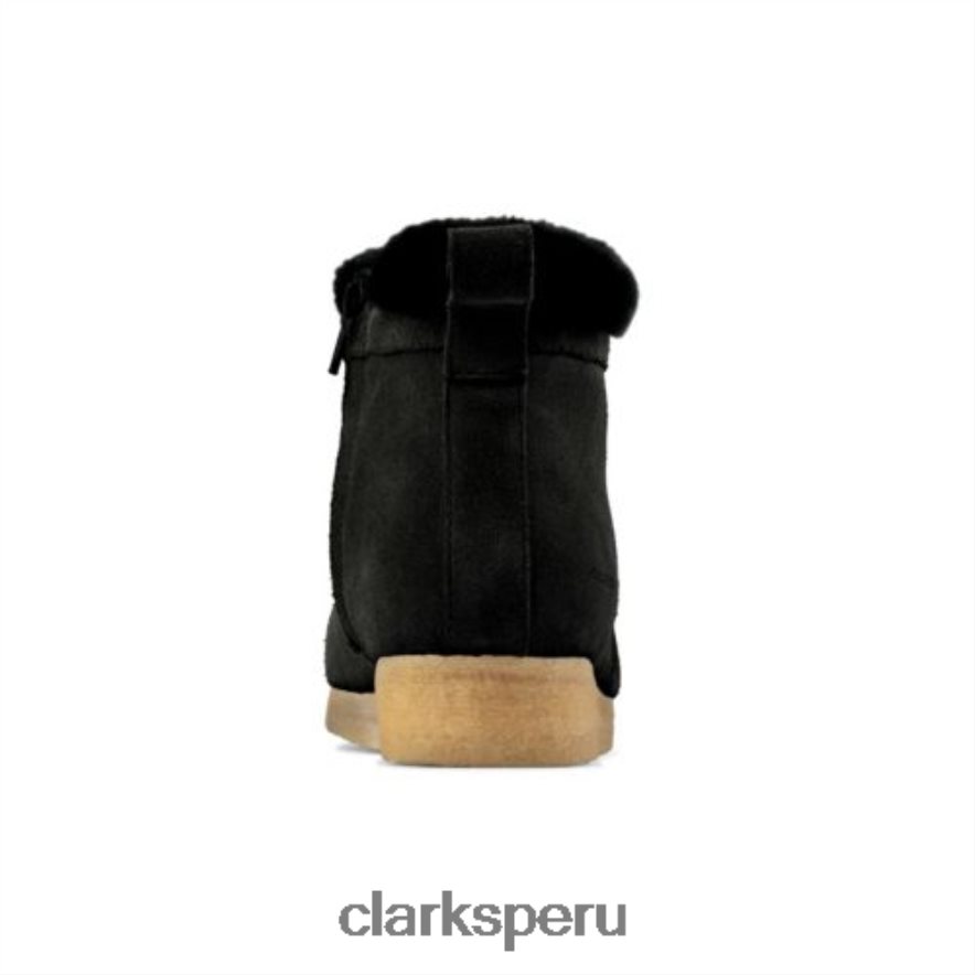 wallabee frost clarks negro sde unisexo Clarks 40N4LX4165 negro
