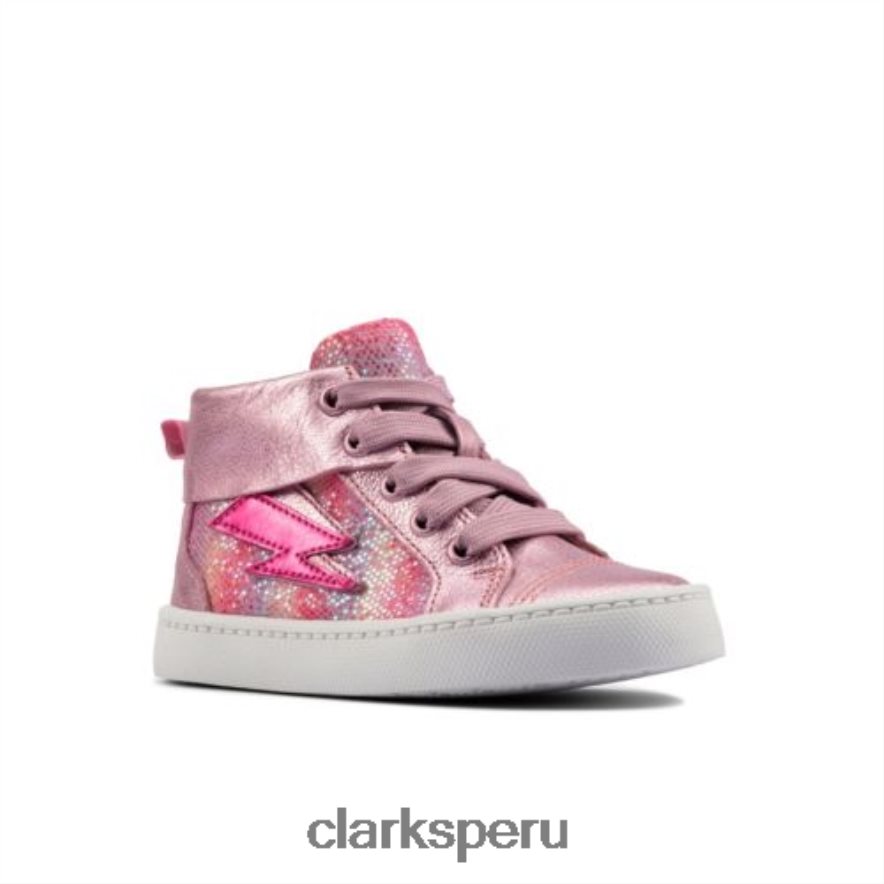 Clarks City Myth Fst G Fit combinado rosa claro unisexo Clarks 40N4LX4560 combinación rosa claro