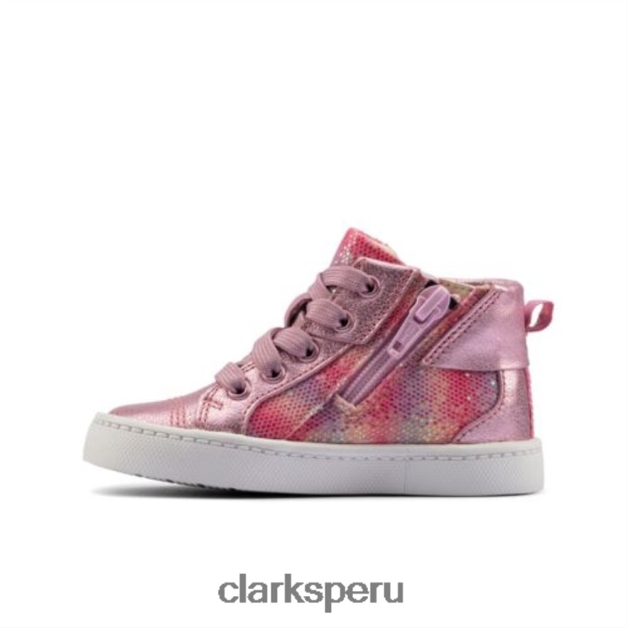 Clarks City Myth Fst G Fit combinado rosa claro unisexo Clarks 40N4LX4560 combinación rosa claro