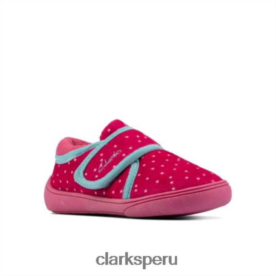 Holmly Rest Inf G Fit Pink Clarks unisexo Clarks 40N4LX4710 rosa