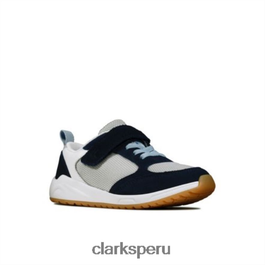aeon flex jnr f fit clarks azul marino unisexo Clarks 40N4LX5005 Armada