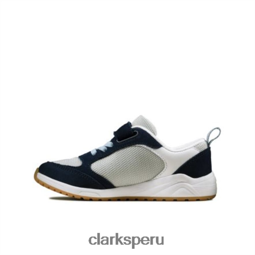 aeon flex jnr f fit clarks azul marino unisexo Clarks 40N4LX5005 Armada