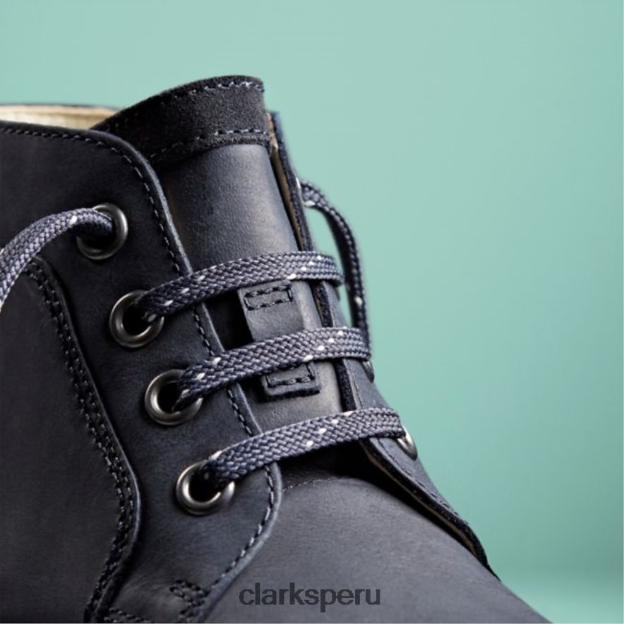 brezo encaje niño azul marino clarks azul marino unisexo Clarks 40N4LX5933 Armada