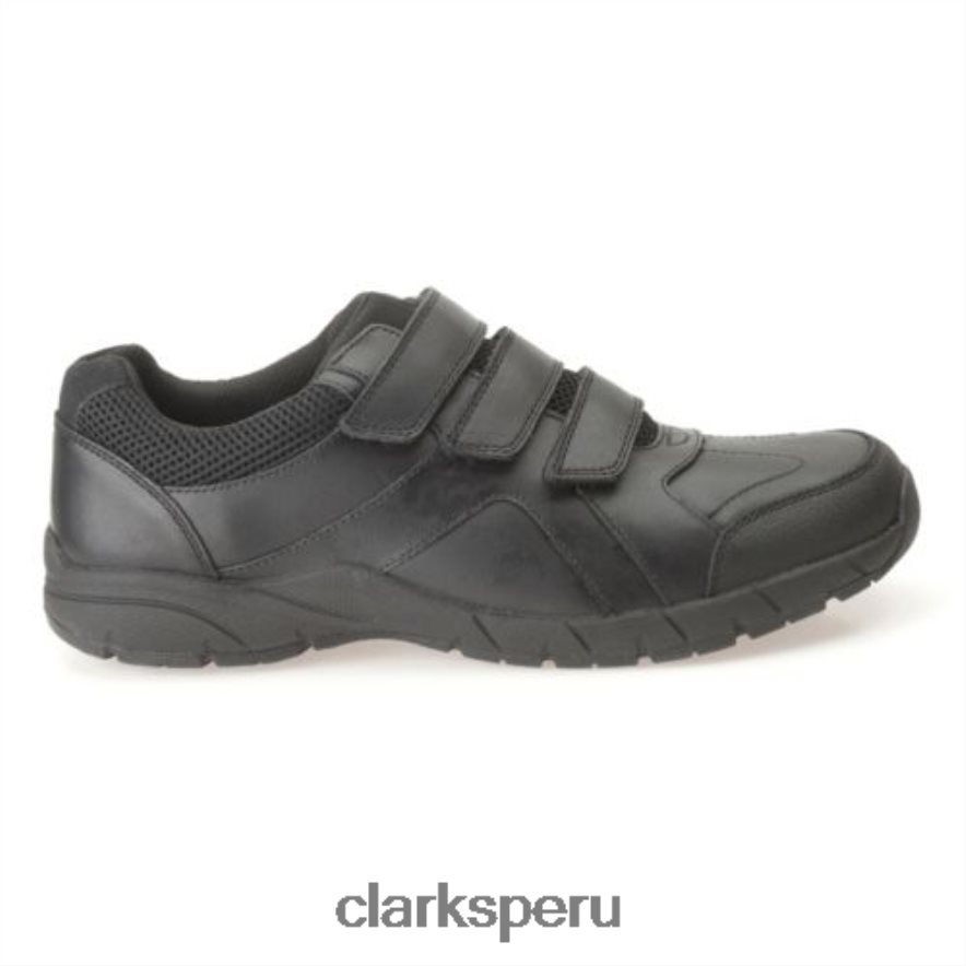 clarks air suffolk jnr e fit negros unisexo Clarks 40N4LX5004 negro