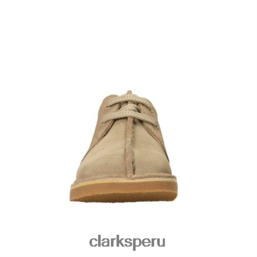 clarks ante arena desierto trek jnr g fit unisexo Clarks 40N4LX4980 gamuza arena