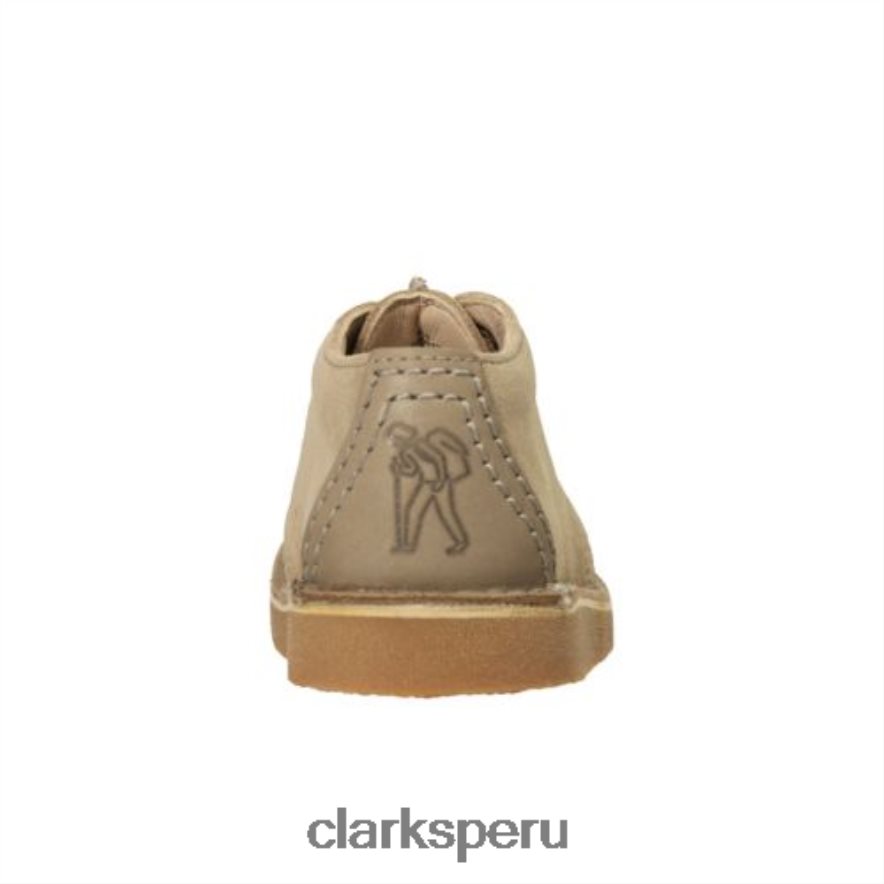 clarks ante arena desierto trek jnr g fit unisexo Clarks 40N4LX4980 gamuza arena