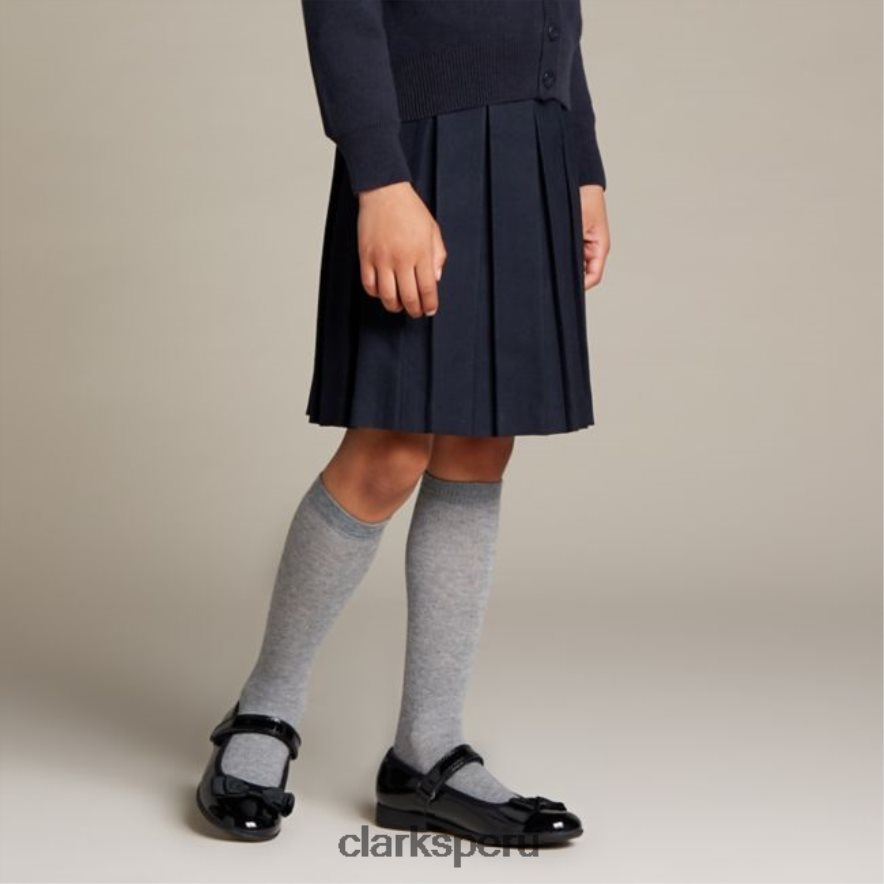 clarks charol negro scala tap kid charol negro unisexo Clarks 40N4LX5841 charol negro