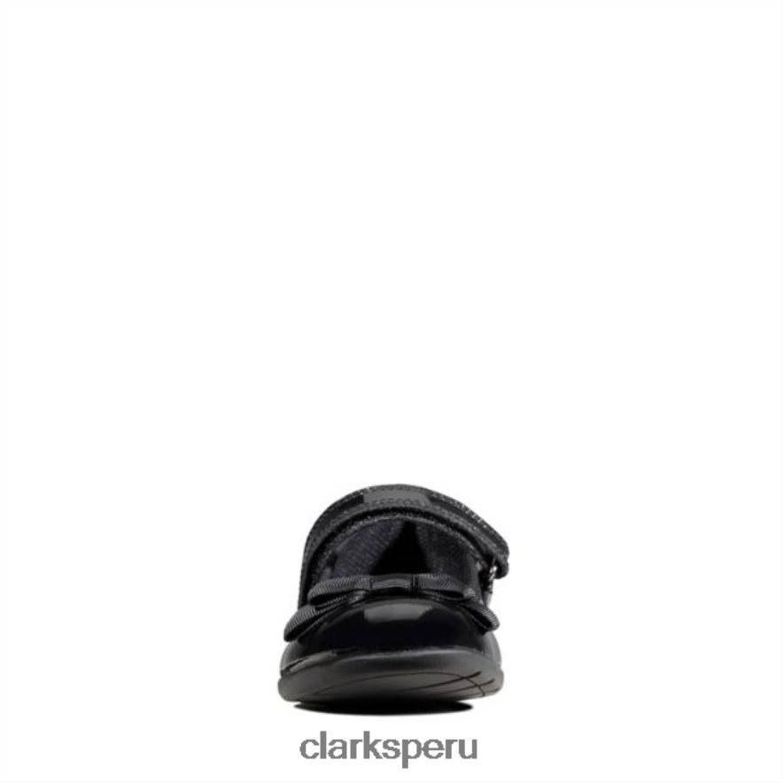 clarks charol negro scala tap kid charol negro unisexo Clarks 40N4LX5841 charol negro