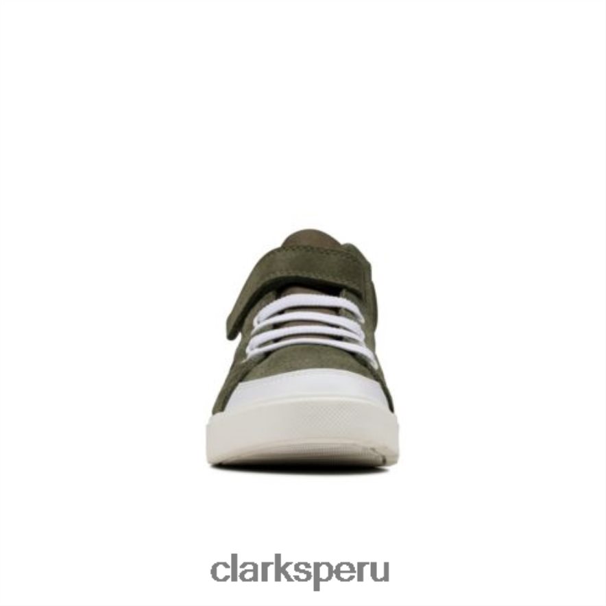 clarks city hop inf g fit camuflaje oliva unisexo Clarks 40N4LX4794 camuflaje oliva