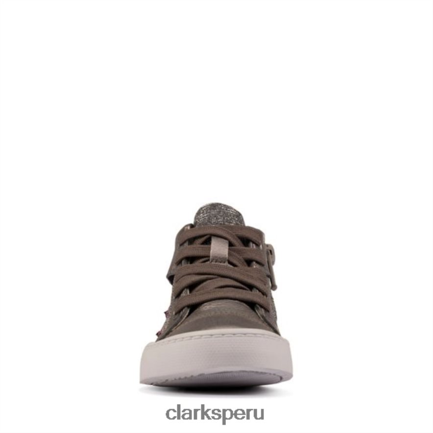 clarks city mito niño peltre cuero peltre cuero unisexo Clarks 40N4LX5762 cuero peltre