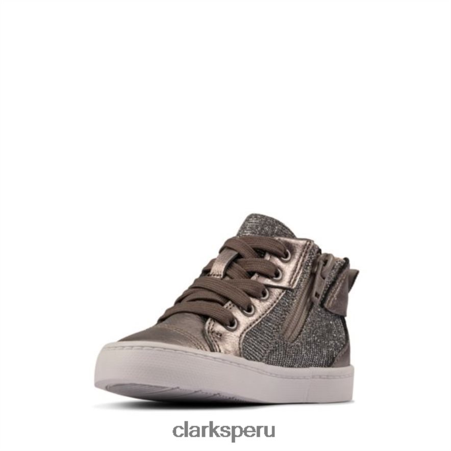 clarks city mito niño peltre cuero peltre cuero unisexo Clarks 40N4LX5762 cuero peltre