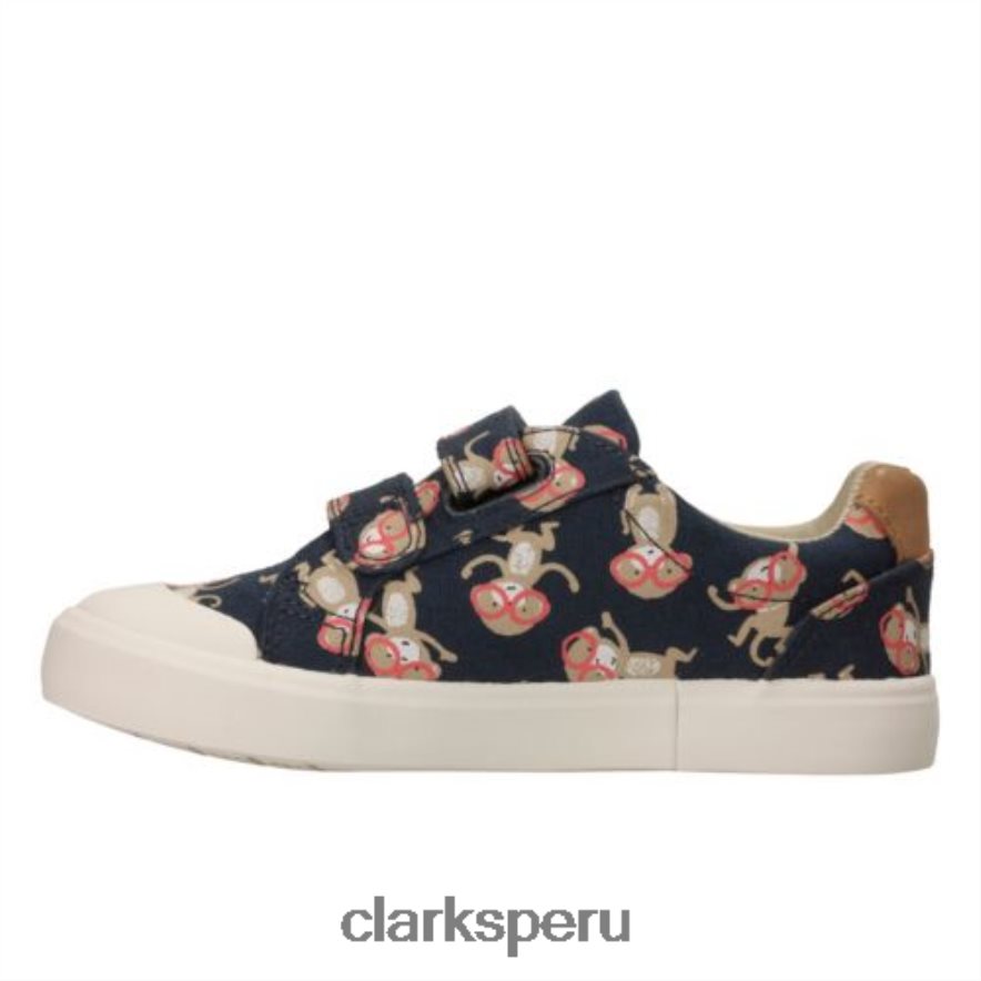 clarks combi azul comic air inf h fit unisexo Clarks 40N4LX5000 combinación azul