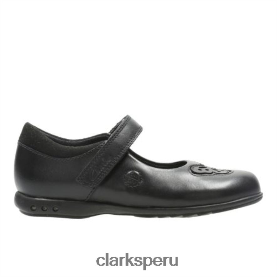 clarks cuero negro trixi rose inf f fit unisexo Clarks 40N4LX4712 cuero negro