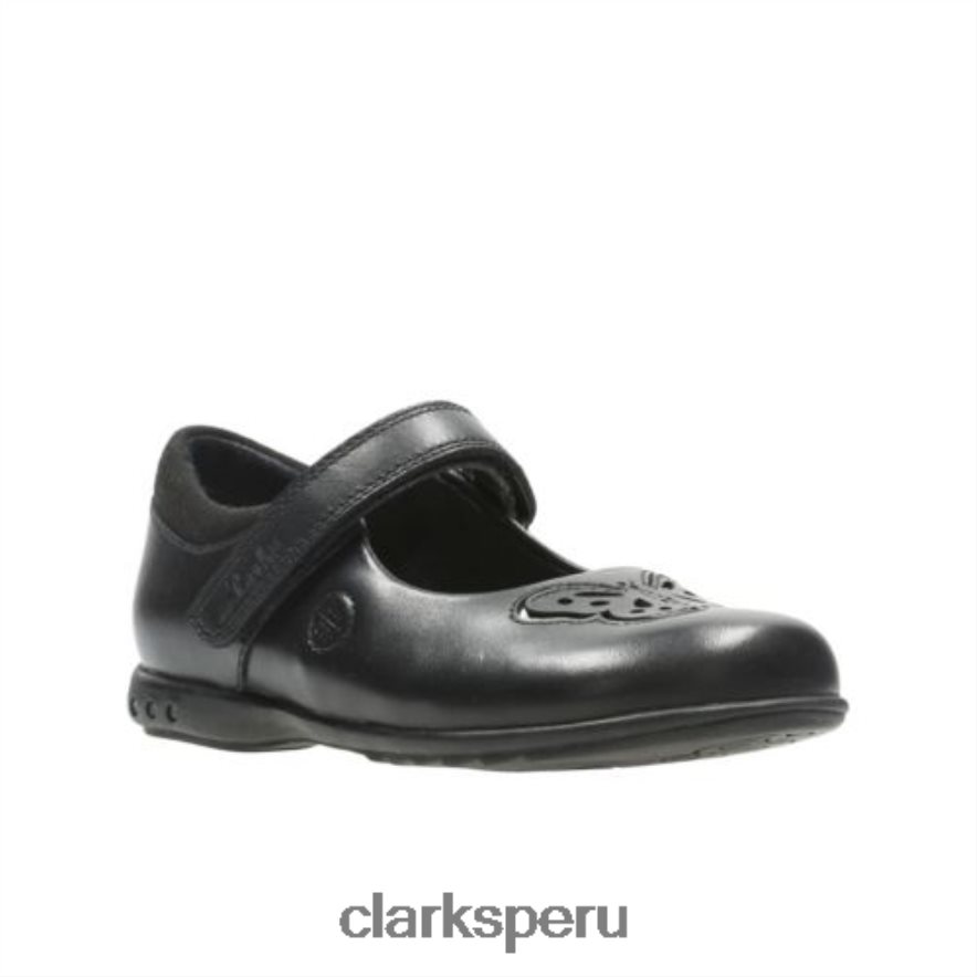 clarks cuero negro trixi rose inf f fit unisexo Clarks 40N4LX4712 cuero negro