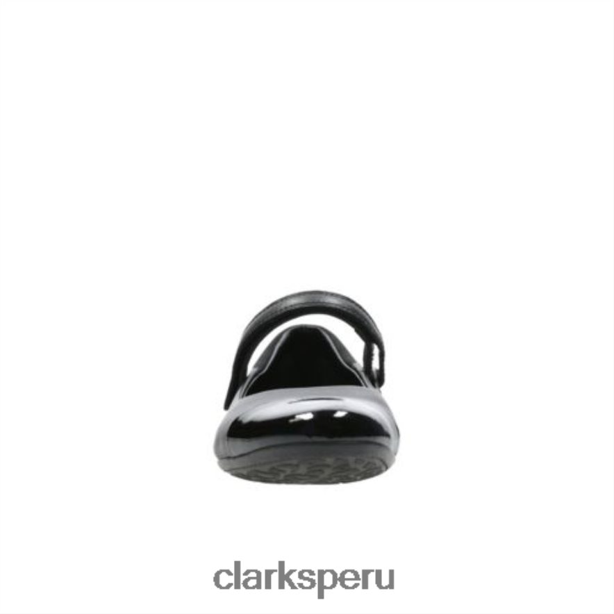 clarks de cuero negro tizz talk jnr g fit unisexo Clarks 40N4LX4744 cuero negro