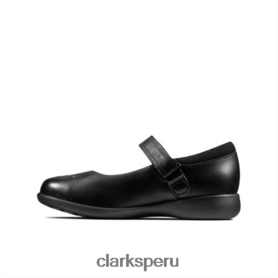 clarks etch spark inf g fit cuero negro unisexo Clarks 40N4LX4682 cuero negro