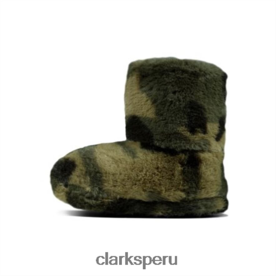 clarks green fest hop inf g ajuste unisexo Clarks 40N4LX4977 verde