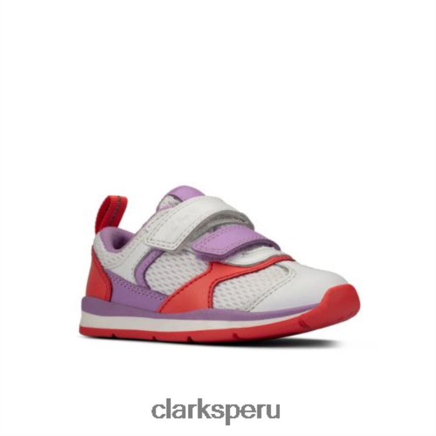 clarks lila combi ferris run fst g fit unisexo Clarks 40N4LX4729 combinación lila