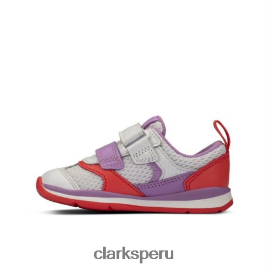 clarks lila combi ferris run fst g fit unisexo Clarks 40N4LX4729 combinación lila