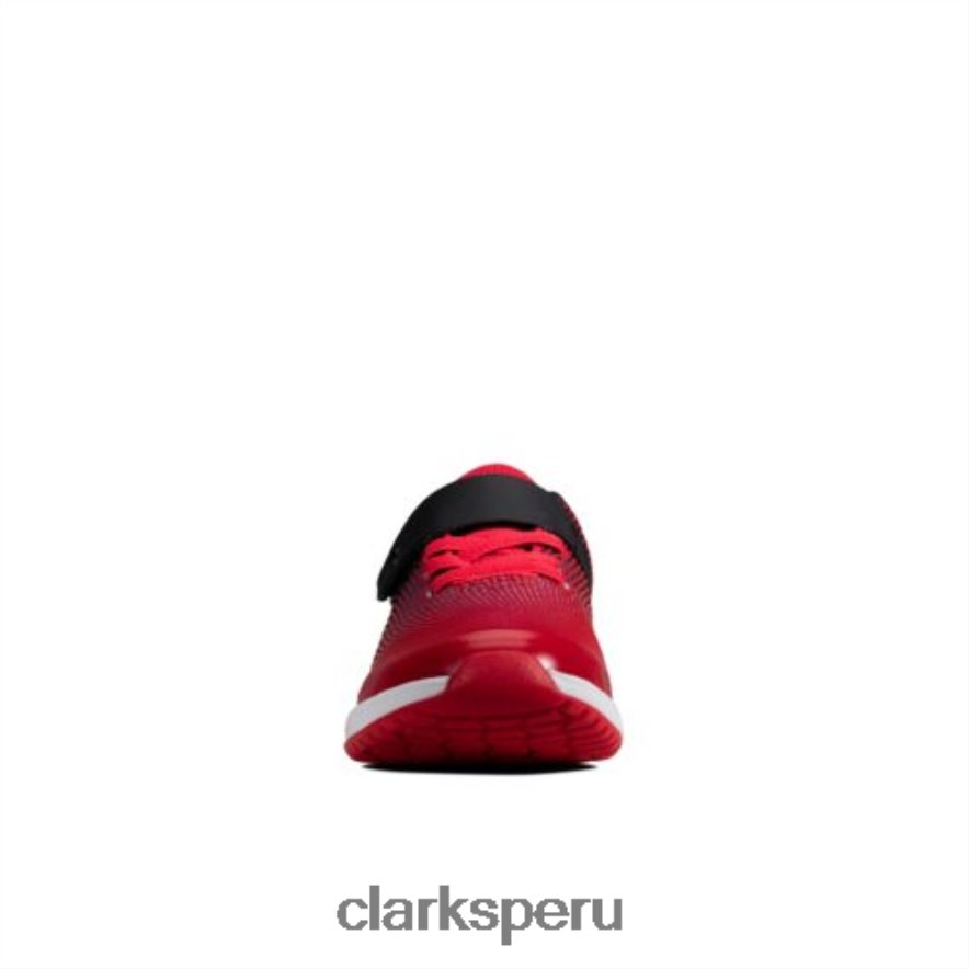 clarks red aeon pace jnr g fit unisexo Clarks 40N4LX4961 rojo
