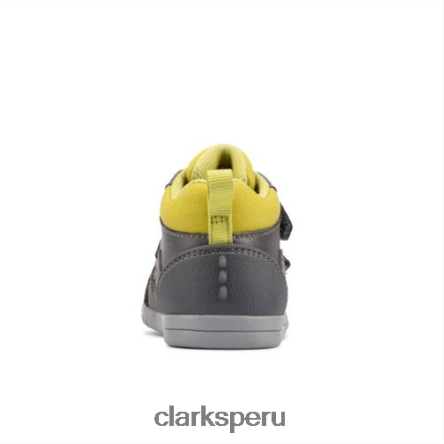 clarks rex park fst f fit cuero gris unisexo Clarks 40N4LX4780 cuero gris