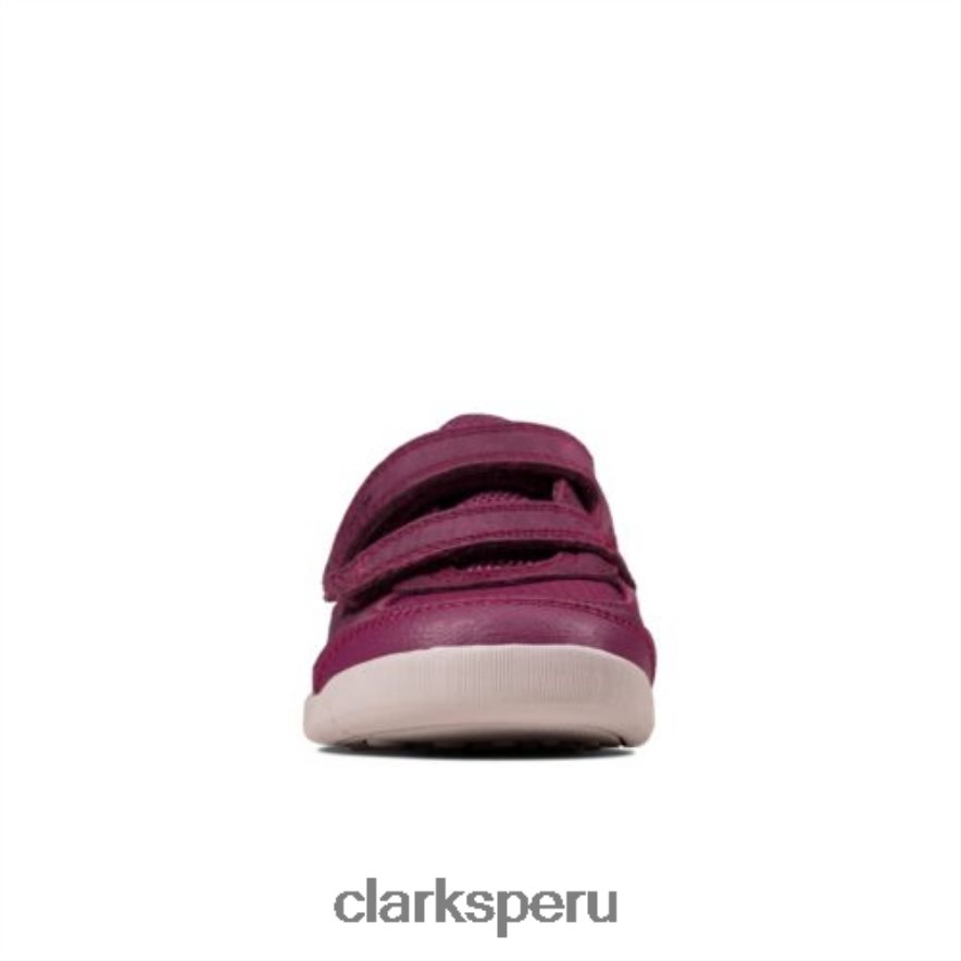 clarks rex quest fst g fit berry combi unisexo Clarks 40N4LX4706 combinación de bayas