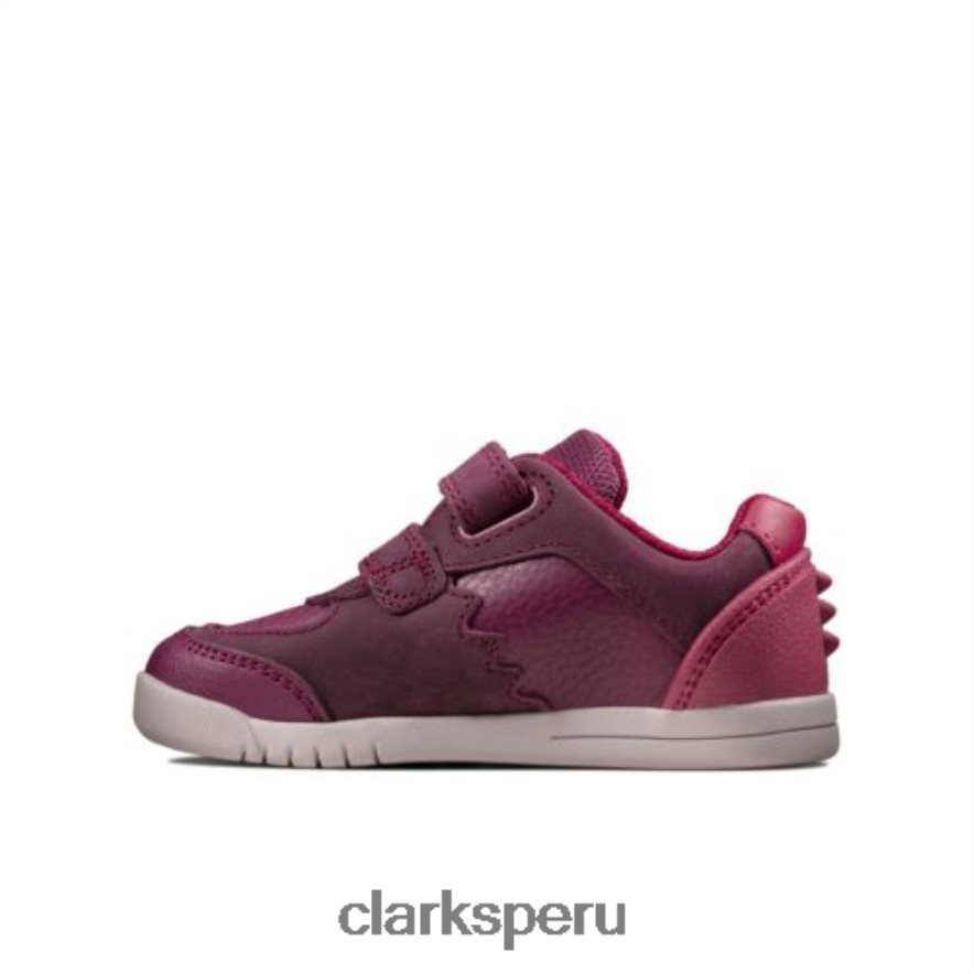 clarks rex quest fst g fit berry combi unisexo Clarks 40N4LX4706 combinación de bayas