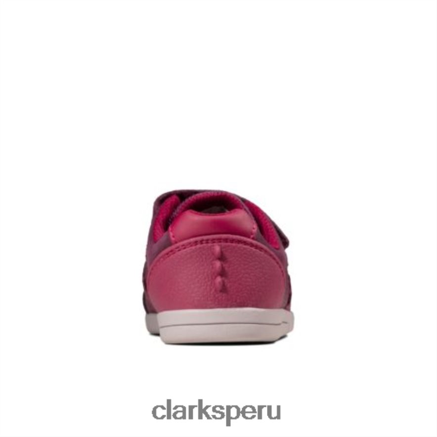 clarks rex quest fst g fit berry combi unisexo Clarks 40N4LX4706 combinación de bayas