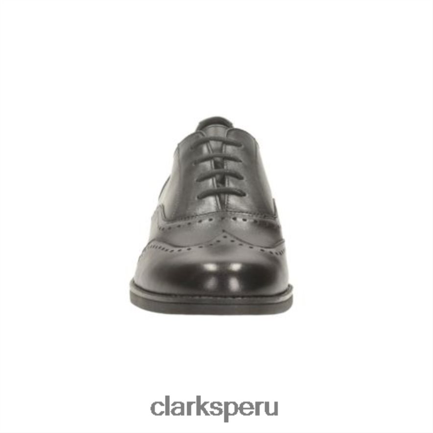 clarks sami flash bl g fit de cuero negro unisexo Clarks 40N4LX4748 cuero negro