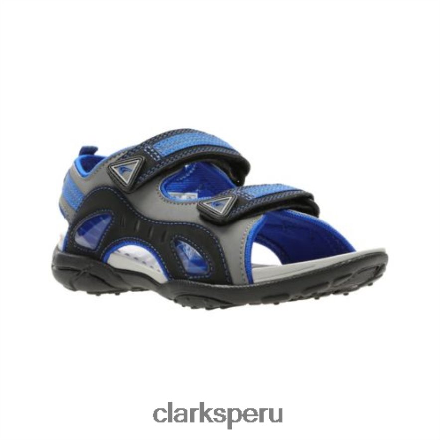 clarks solares force jnr g fit azules unisexo Clarks 40N4LX4864 azul