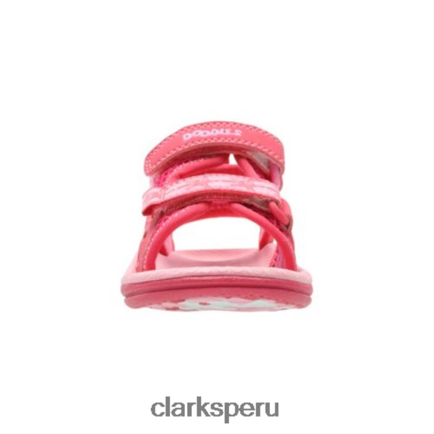 clarks star games pre f fit rosa textil unisexo Clarks 40N4LX4626 textil rosa