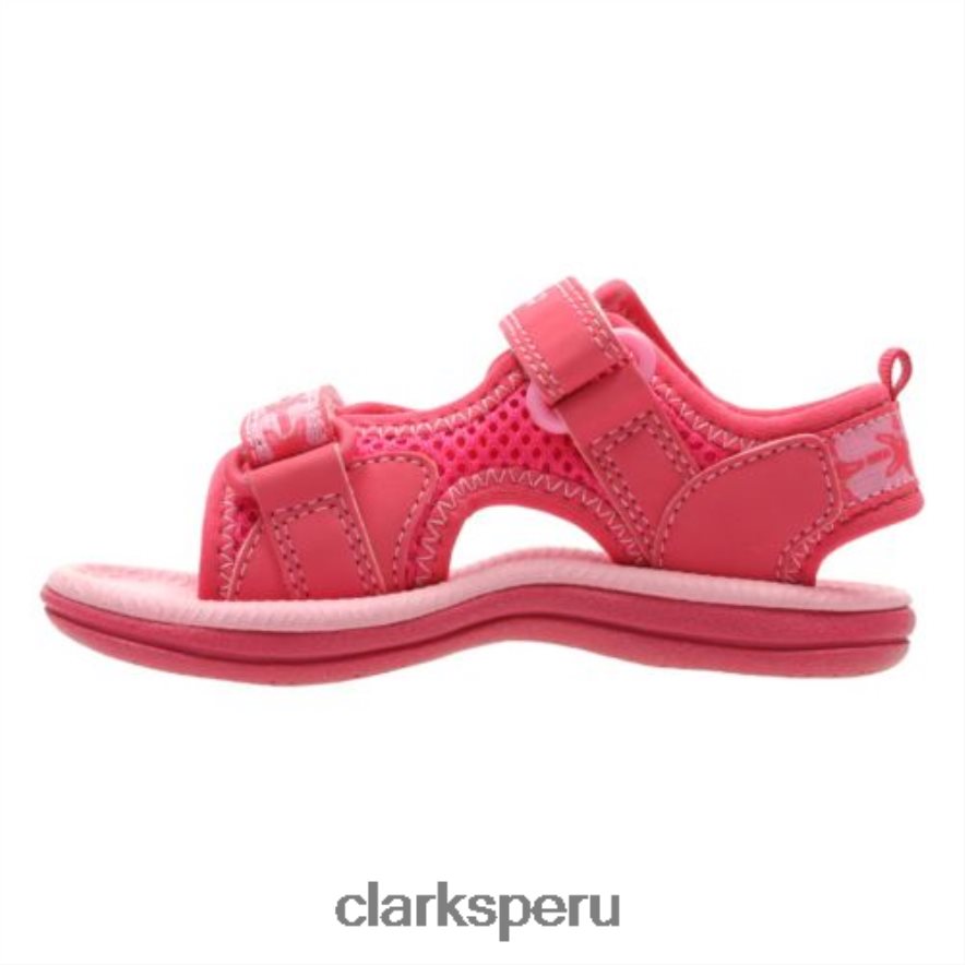 clarks star games pre f fit rosa textil unisexo Clarks 40N4LX4626 textil rosa