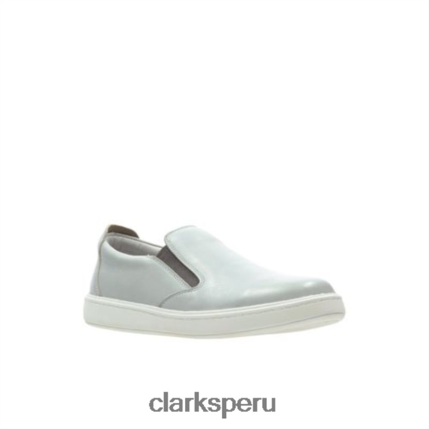 clarks street verve jnr g fit cuero gris unisexo Clarks 40N4LX4979 cuero gris