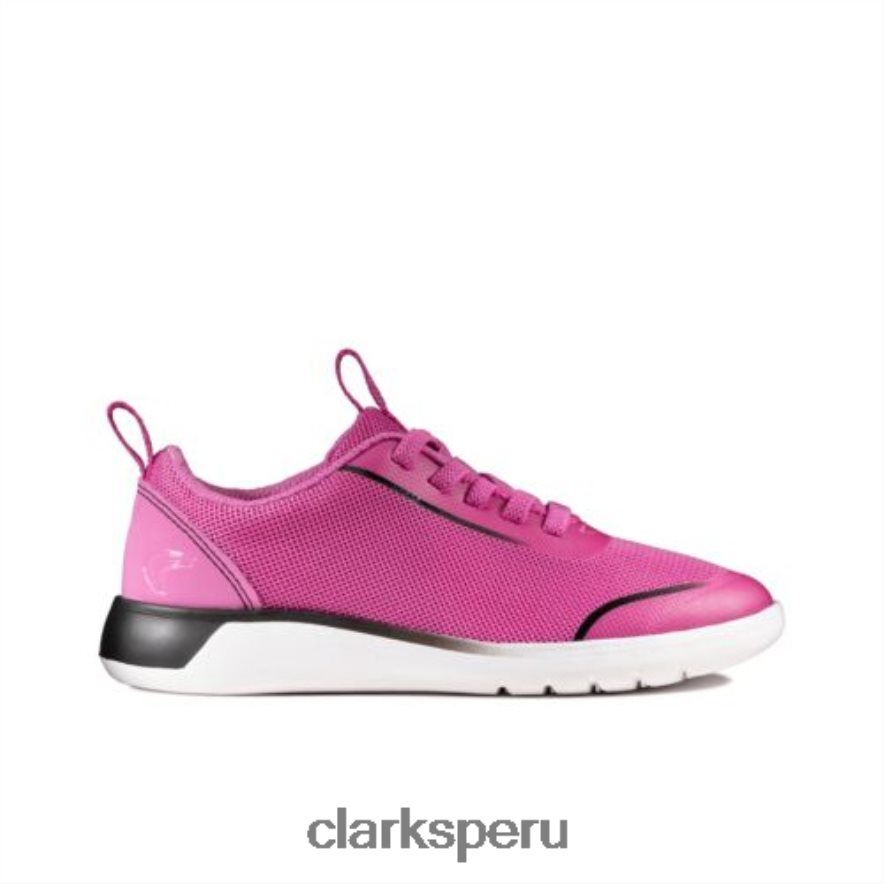 clarks suburb spark jnr g fit rosa unisexo Clarks 40N4LX4698 rosa