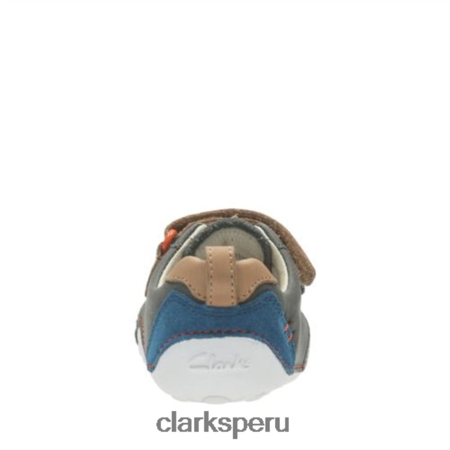 cuero gris ti ny aspire fst g fit clarks unisexo Clarks 40N4LX4972 cuero gris