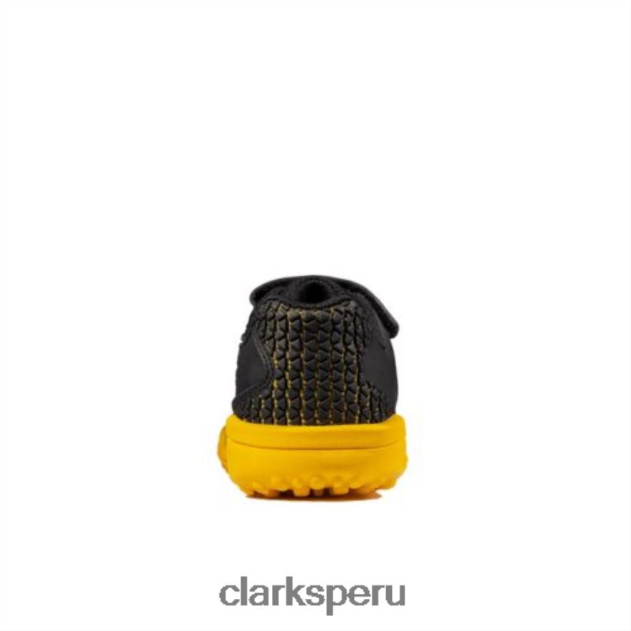 negro/amarillo bajo premio swift jnr f fit clarks unisexo Clarks 40N4LX4940 amarillo negro