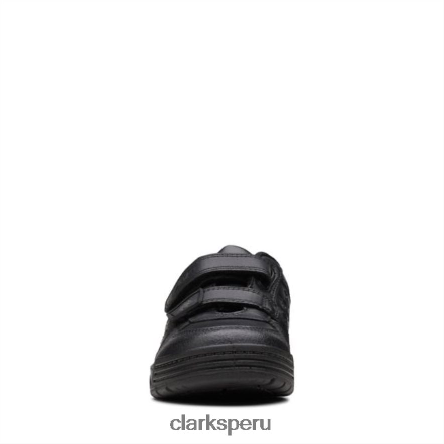 palmer steggy niño cuero negro clarks cuero negro unisexo Clarks 40N4LX5943 cuero negro