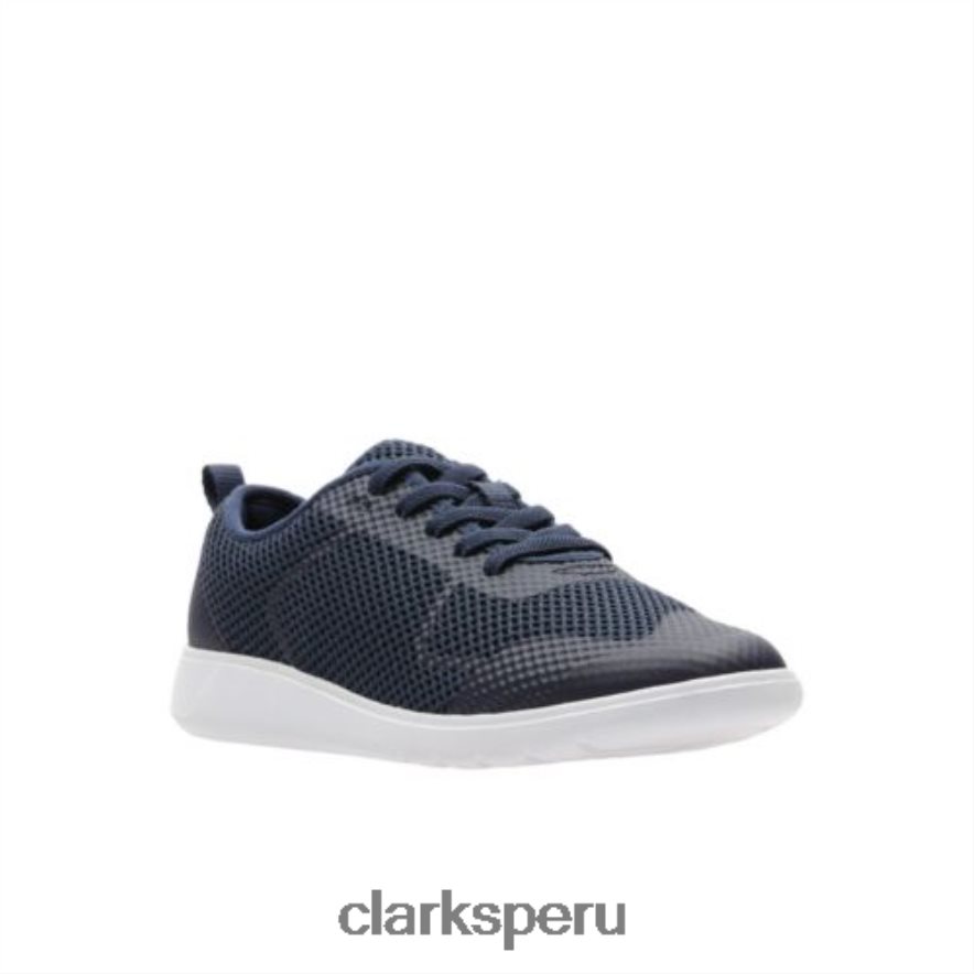 scape soar jnr g fit clarks sintéticos azul marino unisexo Clarks 40N4LX4974 azul marino sintético
