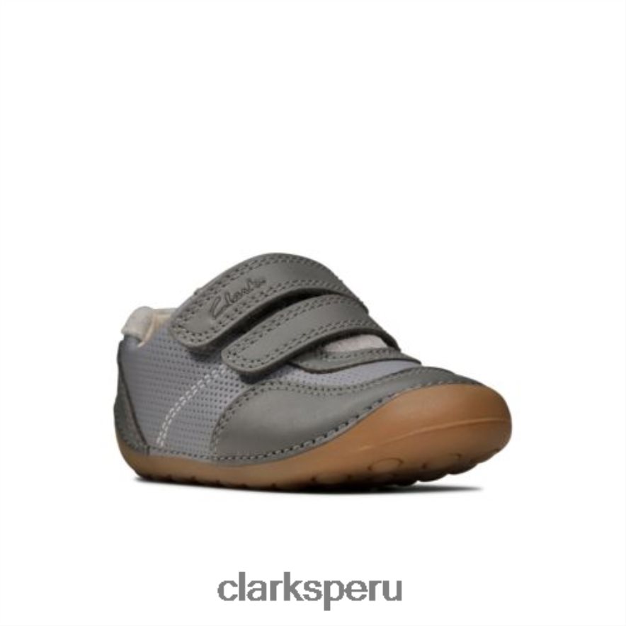 ti ny anochecer fst g fit gris combi clarks unisexo Clarks 40N4LX4958 combinado gris