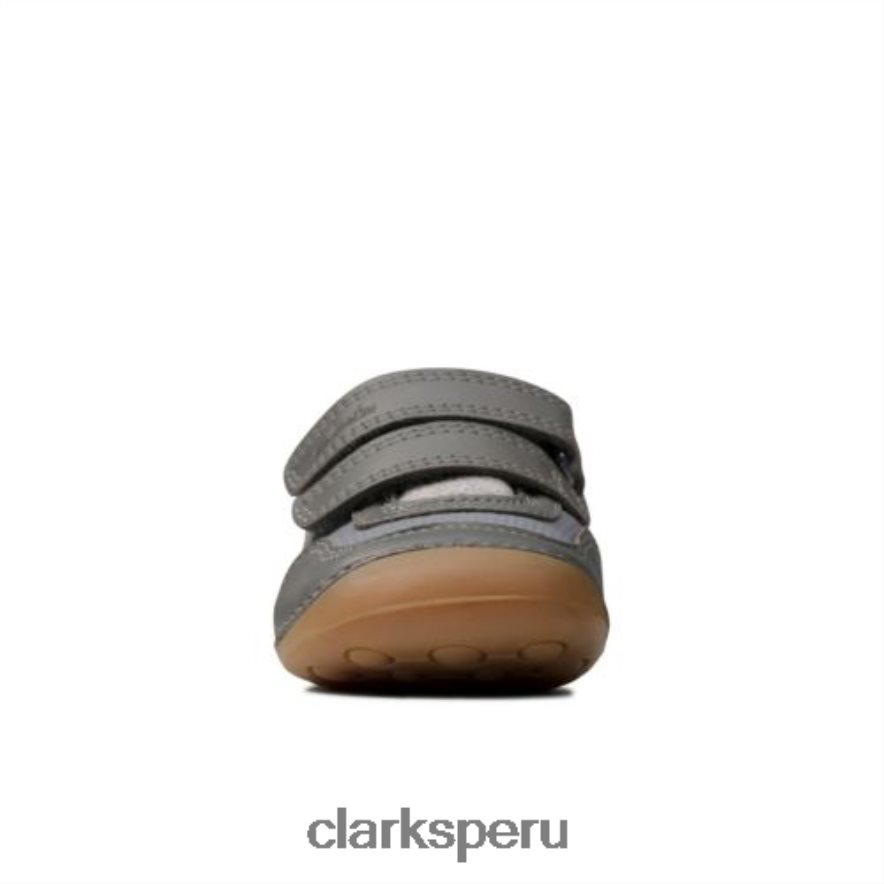 ti ny anochecer fst g fit gris combi clarks unisexo Clarks 40N4LX4958 combinado gris