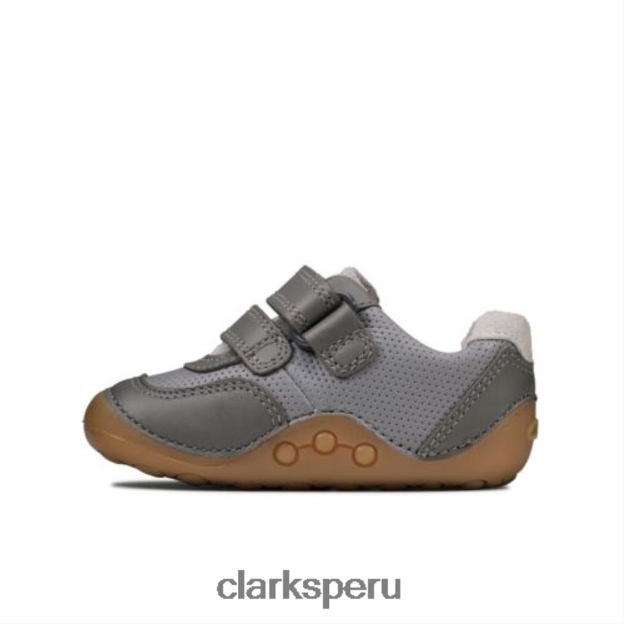 ti ny anochecer fst g fit gris combi clarks unisexo Clarks 40N4LX4958 combinado gris